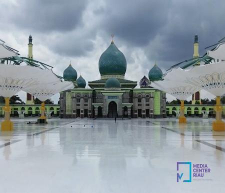 Masjid Raya Annur Riau.(foto: mcr)