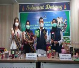 BPOM gelar operasi barang kosmetik ilegal atau Tanpa Izin Edar (TIE) di Pekanbaru, Kampar dan Rohul (foto/int)