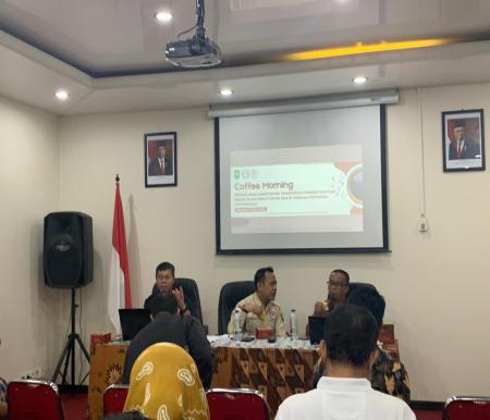Ekspos KPID Riau, Kamis (7/3/2024) (foto:Meri/halloriau)