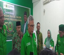 Ketua DPW PPP Riau, Syamsurizal.(foto: rico/halloriau.com)