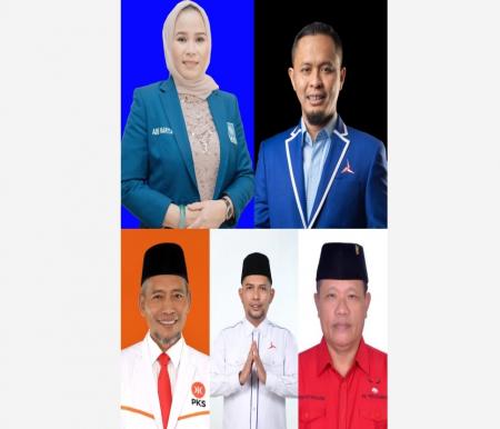 Ade Hartati bersama sejumlah figur masuk bursa calon Walikota Pekanbaru 2024 (foto/int)