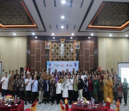 OJK gandeng Kanwil Pajak Riau sosialisasi pajak anggota Perbarindo, Selasa (28/11/2023).
