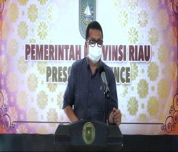 Juru Bicara Penanganan Covid-19 Riau, dr Indra Yovi.