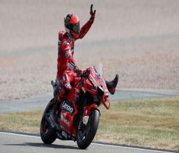 Rider Ducati Francesco Bagnaia kembali pole position di MotoGP Belanda 2022