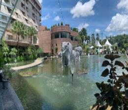 Area Kolam Gajah Hotel Labersa.(foto: istimewa)