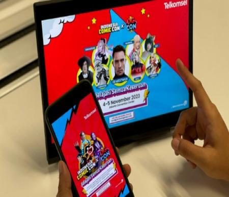Dunia Games Telkomsel bersama Panorama Media membuka gerbang untuk menjelajahi semua keseruan Pop Culture mulai dari Ed Westwick, Haruka hingga Larissa di Indonesia Comic Con x DG Con 2023.(foto: istimewa)