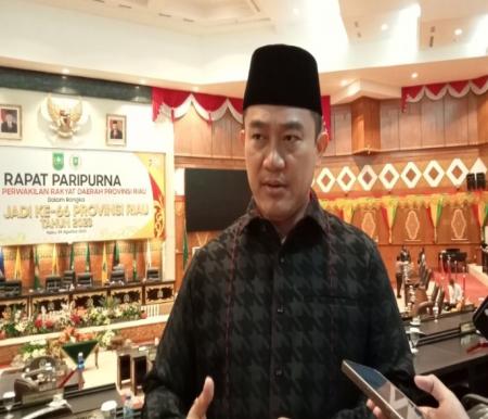 Wakil Ketua DPRD Riau, Hardianto (foto/rinai-halloriau)