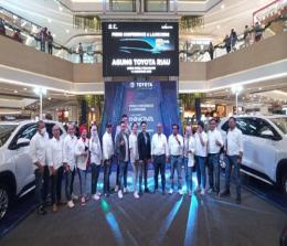 Launching Toyota All New Innova Zenix di Living World Pekanbaru.(foto: rahmat/halloriau.com)