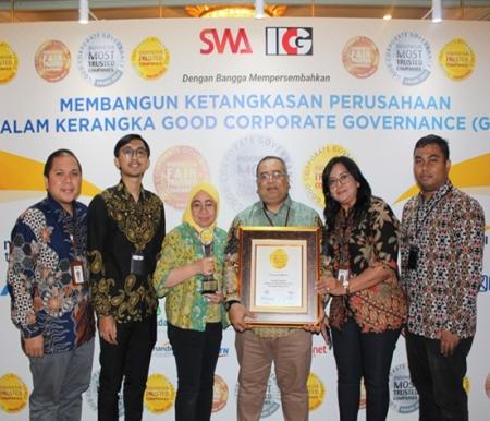 Asuransi BRI Life berhasil meraih penghargaan sebagai Indonesia Most Trusted Companies Based on Corporate Governance Perception Index (CGPI), dalam ajang Indonesia Good Corporate Governance Award 2023 yang diselenggarakan The Indonesian Institute for Corporate Governance (IICG). 