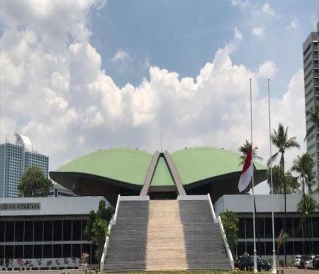 Gedung DPR RI di Senayan, Jakarta