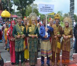 Permaskab ikut tampil meramaikan Pawai Budaya Provinsi Riau