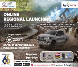 Iven online regional launching New Hilux.