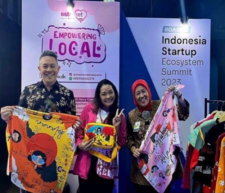 Sisternet di loka karya “Percepatan Transformasi Digital Koperasi dan UMKM-Road to Indonesia Start up Ecosystem Summit (ISES) 2023” di Solo (foto/ist)