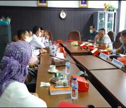 KPU dengan Komisi I DPRD kota Pekanbaru.