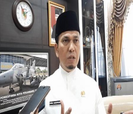 Ketua DPRD Pekanbaru, Sabarudi minta Bawaslu dan kepolisian patroli antisipasi money politic (foto/int)