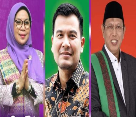 Suara tertinggi DPD RI Dapil Riau masih Arif Eka, KH Mursyid, dan Misharti (foto/int)