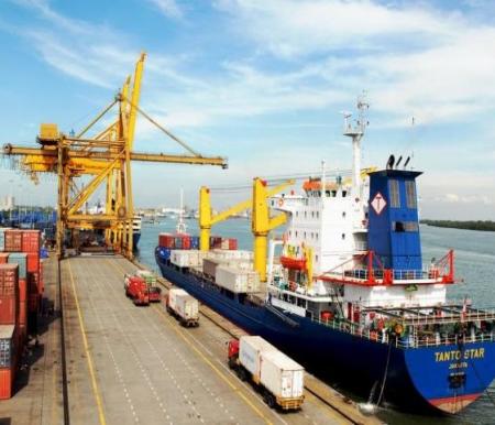Pelabuhan ekspor Dumai, Riau 