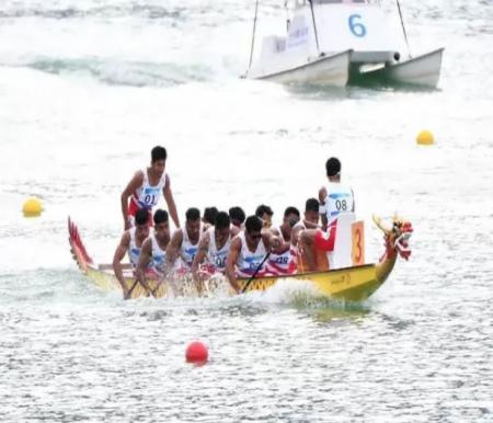 Atlet Dayung Riau Maizir dan tim Dragon Boat raih prestasi Asia Games XIX (foto/int)