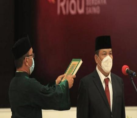 SF Hariyanto segera dilantik sebagai Pj Gubernur Riau.(foto: mg1/halloriau.com)