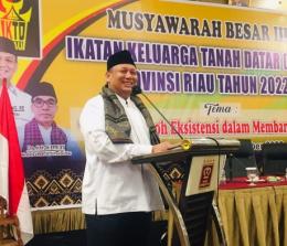 Eddy Tanjung terpilih sebagai Ketua IKTD Provinsi Riau secara aklamasi (foto/ist)