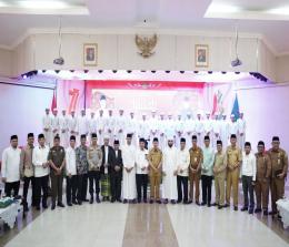Gubernur Riau, Syamsuar bersama pimpinan Maqari dan OPD serta Forkopimda Riau.(foto: bayu/halloriau.com)