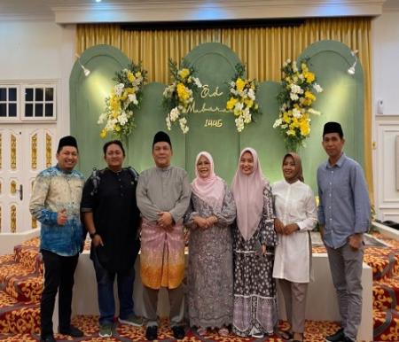 Pj Gubernur Riau SF Hariyanto bersama Istri, Ardias menggelar Open House di Rumah Dinas (foto/Yuni)