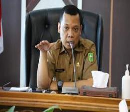 Imbauan Pj Walikota Pekanbaru, Muflihun saat tahun baru (foto/int)