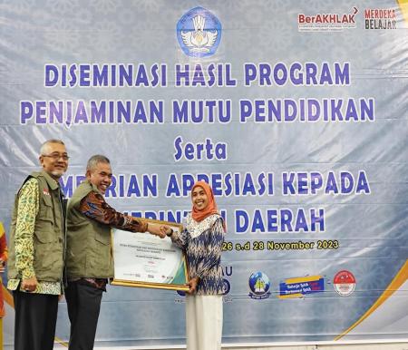 Disdikbud Pemkab Kepulauan Meranti prestasi dalam acara Diseminasi Implementasi Program Merdeka Belajar Tahun 2023