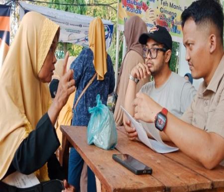 Kejari Dumai buka stand di Ramadan Fest Jalan HR Subrantas Kota Dumai (foto/bambang)