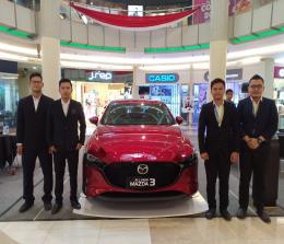 Launching All New Mazda 3 di CS Mall Pekanbaru, Senin (26/8/2019). Foto Budy