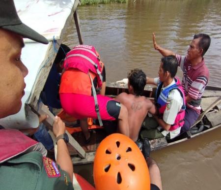 Satu lagi bocah tenggelam di Sungai Siak masih belum ditemukan (foto/bayu-halloriau)