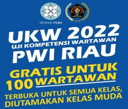 UKW PWI Riau 2022.(foto: istimewa)