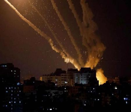 Zionis Israel bombardir RS Nasser usai gencatan senjata.(foto: int)
