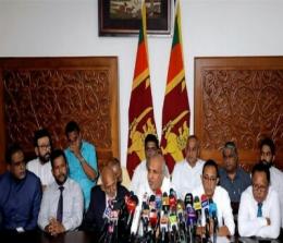 Menteri muslim Sri Lanka mundur.