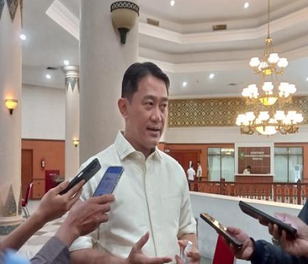 Wakil Ketua DPRD Riau Hardianto turut menyoroti seleksi Dirut BRK Syariah (foto/rinai)